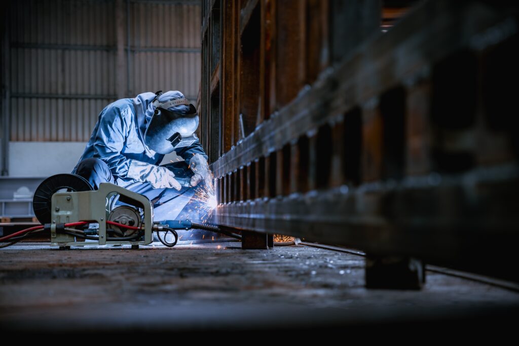 Industrial welding services