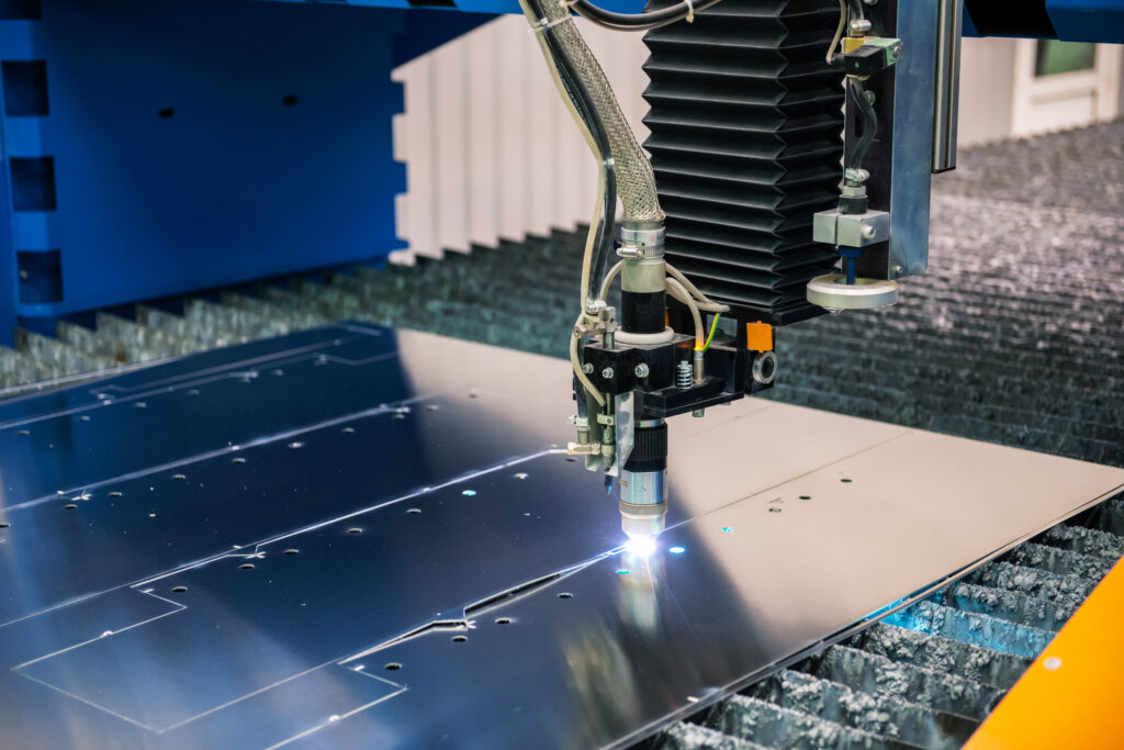 laser cutting machine aluminum